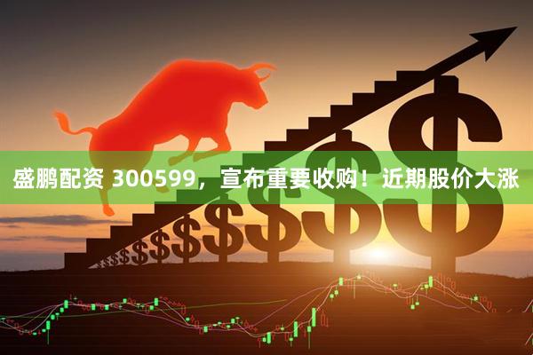 盛鹏配资 300599，宣布重要收购！近期股价大涨